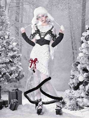 Winter Carol Gothic Dress by Blood Supply (BSY124)